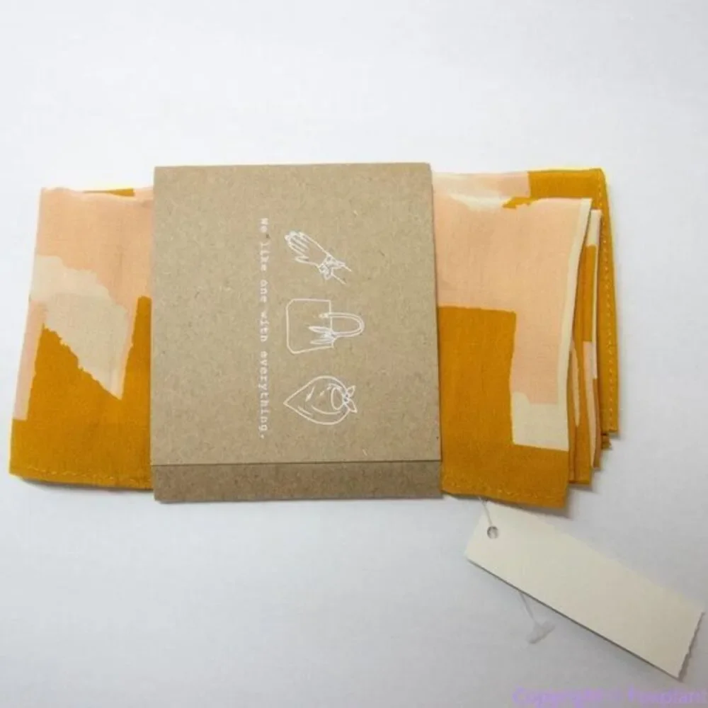 NEW Madewell silk bandana‎ scarf, Amber Gold
